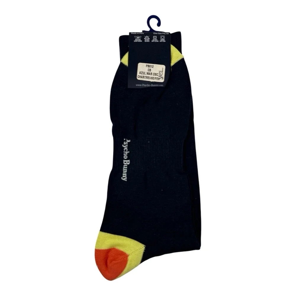 Psycho Bunny By Robert Godley Socks ONE SIZE